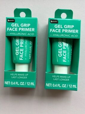 NIB Gel Grip Face Primer - Green